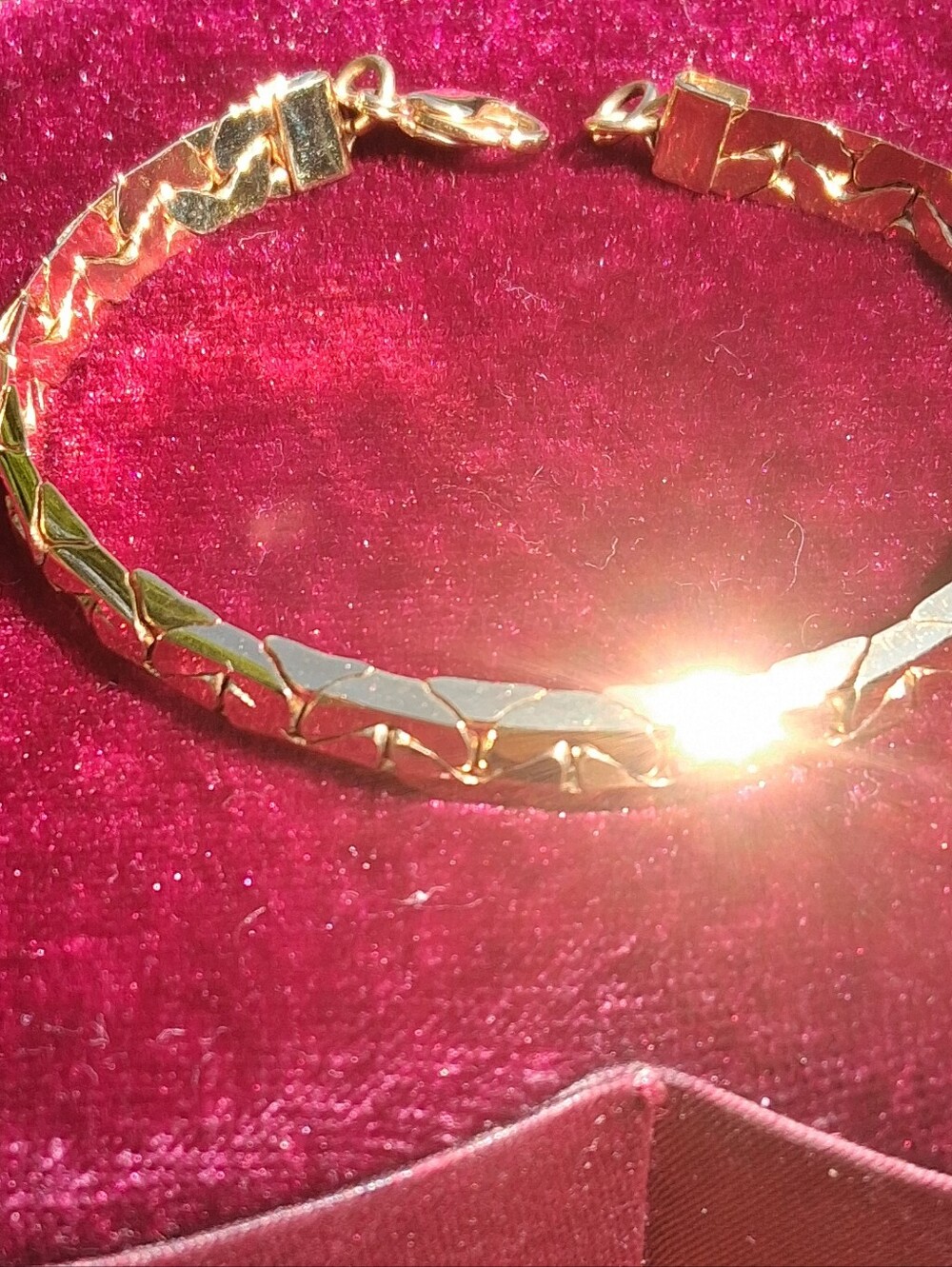 Gold-Tone Metal Bracelet